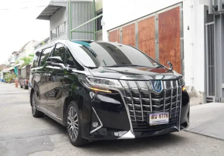 2019 Toyota ALPHARD 2.5 HYBRID E-Four รถตู้/MPV 