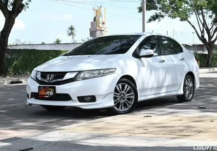 Honda City 1.5 SV i-VTEC 2013 รถมือเดียวใช้งานน้อย ตัวไมเนอร์เชนจ์ไฟหน้ารุ่นใหม่