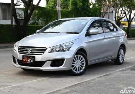 Suzuki Ciaz 1.2 GL 2017 รถบ้านประหยัดน้ำมัน เจ้าใช้งานคนเดียว ดูแลดีสภาพไม่โทรม 