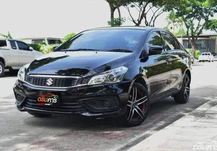 Suzuki Ciaz 1.2 GL 2021 รถบ้านมือเดียวออกศูนย์ใช้งานน้อยไมล์เพียง 2 หมื่นโล ยอดจัดได้เต็ม