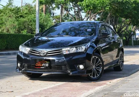 Toyota Corolla Altis 1.8 ESPORT รถบ้านมือเดียว ตัวแต่งพิเศษจากศูนย์ ฟรีดาวน์ได้