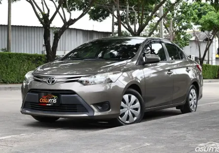 Toyota Vios 1.5 J 2014 รถมือเดียวเช็คศูนย์ตลอด เจ้าของเดิมดูแลดี ติดแก๊ส LPG 