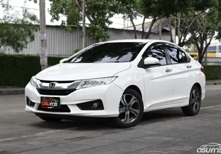 Honda City 1.5 SV i-VTEC 2014 รถบ้านมือเดียวตัวท๊อปสุด ซื้อสดฟรีแวท