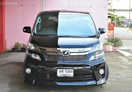 2014 Toyota VELLFIRE 2.4 ZG Edition รถออกปี 2014 รถบ้านมือเดียว ตัว Topสุด เครดิตดีฟรีดาวน์ได้เลย