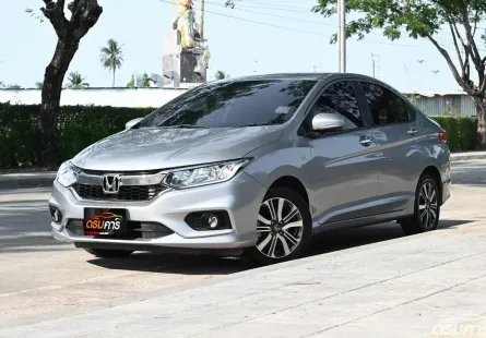 Honda City 1.5 V+ i-VTEC 2018 รถบ้านมือเดียวใช้งานน้อยไมล์ 4 หมื่นกว่าโล ยอดจัดได้เต็ม