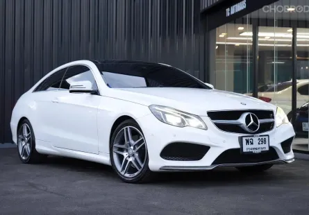 2014 Mercedes-Benz E200 2.0 AMG Dynamic รถเก๋ง 2 ประตู รถบ้านมือเดียว