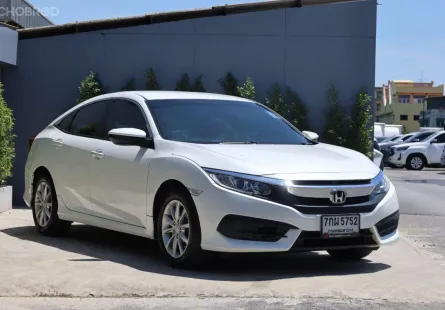 2018 HONDA CIVIC 1.8 E (FC) AUTO ราคาพิเศษ รถสวยไม่มีอุบัติเหตุชนหนัก