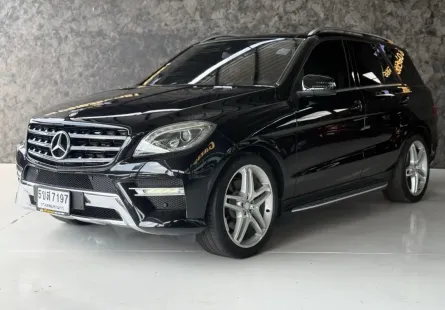 2013 Mercedes-Benz ML250 CDI AMG 2.1 Sports 4WD SUV เจ้าของขายเอง รถสวย ไมล์แท้ 