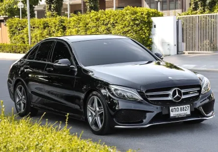 2014 Mercedes-Benz C300 2.1 Blue TEC HYBRID AMG Dynamic รถเก๋ง 4 ประตู รถบ้านแท้ ไมล์น้อย 