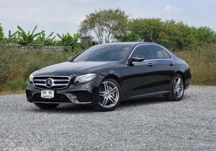 MERCEDES-BENZ E350e AMG Plug-in Hybrid (W213) 9G ปี 2018 มือแรก เซอร์วิสศูนย์ทุกระยะ ดูแลรักษาเยี่ยม