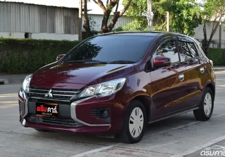 Mitsubishi Mirage 1.2 GLX 2020 รถบ้านมือเดียวโฉมใหม่ เจ้าของเดิมดูแลดี เครดิตดีฟรีดาวน์ได้