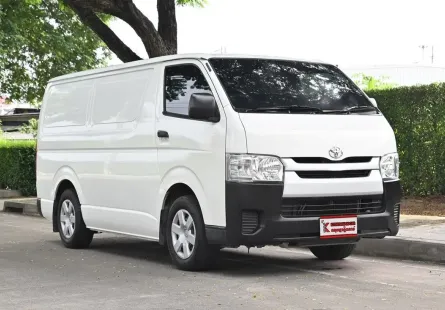 Toyota Hiace 3.0 D4D 2019 รถตู้เตี้ยบรรทุกพร้อมใช้งาน เจ้าของเดิมใช้เองไม่เคยบรรทุกของหนัก