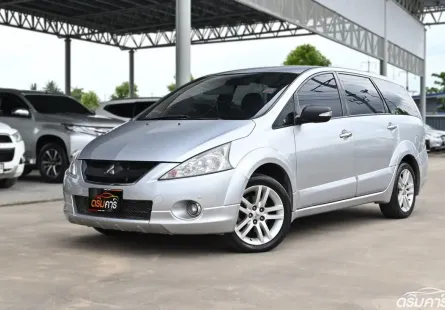 Mitsubishi Space Wagon 2.4 GT 2011 รถบ้านเจ้าใช้งานคนเดียว วิ่งน้อยสภาพดีไม่โทรม