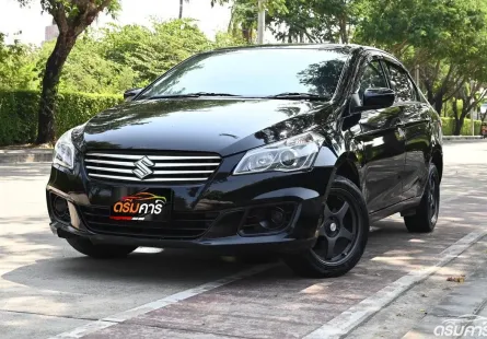 Suzuki Ciaz 1.2 GL 2018 รถบ้านมือเดียวใช้งานน้อยไมล์เพียง 4 หมื่นกว่าโลเท่านั้น ซื้อสดฟรีแวท