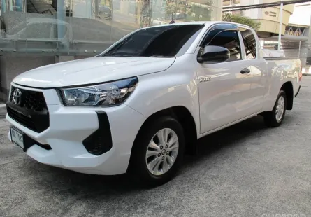 2024 TOYOTA REVO CAB 2.4 ENTRY (โฉมใหม่ล่าสุด) เกียร์AUTO สีขาว  รถสวยสภาพใหม่ ฟรีดาวน์