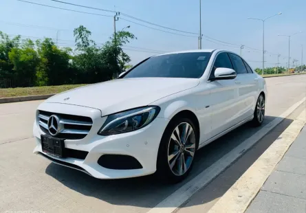 BENZ  C350e AVANTGARDE W205 PLUG-IN HYBRID FACELIFT 2018 แท้  👈
