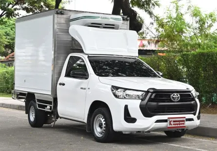 Toyota Revo 2.4 SINGLE Entry 2021 กระบะตู้เย็นจากเบิ้ม พัดลม 3 ตัว วิ่งงานในอาคาร์ได้