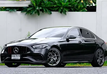 2022 Mercedes-Benz C220 2.0 d AMG Dynamic รถเก๋ง 4 ประตู รถสวย ไมล์แท้ มีวารันตี 