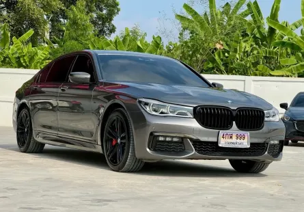 2019 BMW SERIES 7, 730ld M Sport โฉม G12 ปี15-22 สีเทา เครื่องดีเซล