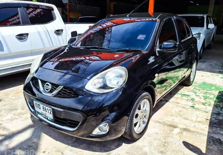 2013 Nissan MARCH 1.2 EL รถเก๋ง 5 ประตู ผ่อนเริ่มต้น 2,*** บาท