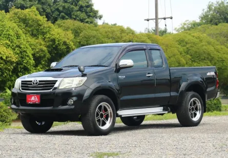 TOYOTA HILUX VIGO CHAMP 2.5 VN TURBO PRERUNNER CAB E ปี2012 เกียร์ ธรรมดา สีดำ 