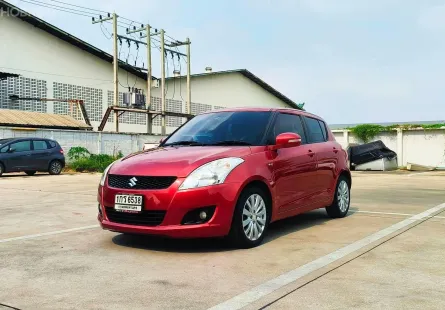 2013 Suzuki Swift 1.2 GLX ตัวรถสีส้ม สวยกริ๊บ ใช้งานน้อย วิ่งแค่ 8หมื่นโล