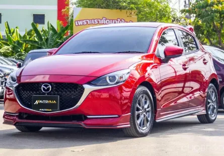 2021 Mazda 2 1.3 SP Sports รถสวยสภาพพร้อมใช้งาน ไม่แตกต่างจากป้ายแดงเลย