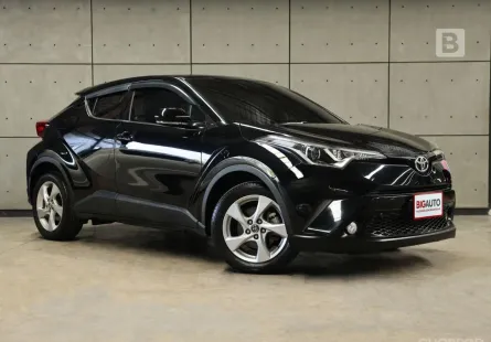 2019 Toyota C-HR 1.8 Mid SUV AT ไมล์แท้ 4 หมื่น รุ่น TOP สุด รถมือเเรกจากป้ายเเดง B5684