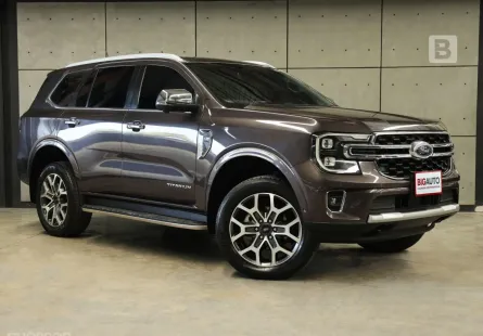 2022 Ford Everest 2.0 Titanium+ 4WD SUV Bi-Turbo AT ไมล์เเท้ 5 หมื่น  ยังมีรับประกันจากFORD B6568