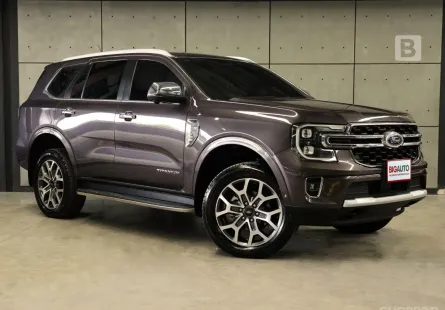 2022 Ford Everest 2.0 Titanium+ 4WD SUV Bi-Turbo AT ไมล์แท้ 3 หมื่น มีรับประกันจากFORD B6711