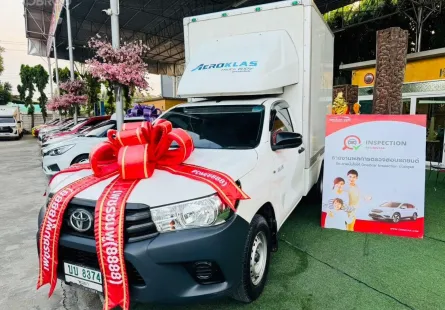 🅰️ตู้แห้ง ความสูง 210 ซม เปิดด้านหลัง เสริมแหนบแล้ว 2019 Toyota Hilux Revo 2.4 รถกระบะ ดาวน์ 0%