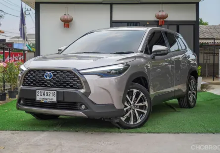 2021 Toyota Corolla Cross 1.8 Hybrid SUV รถบ้านมือเดียว ไมล์น้อย ไมล์แท้