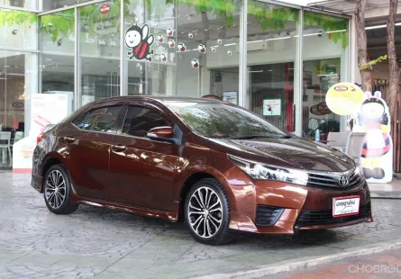 ขายรถ TOYOTA Altis 1.8 S AUTO น้ำตาล 2014