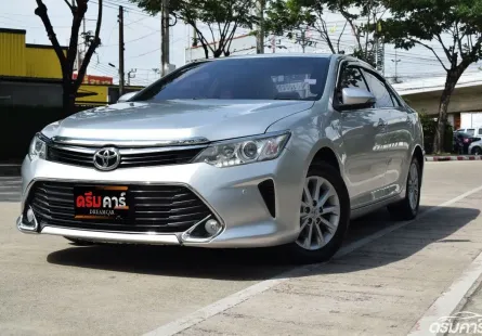 Toyota Camry 2.0 G 2017 รถบ้านมือเดียว ตัวไมเนอร์เชนจ์ถุงเกียร์รุ่นใหม่ เครดิตดีฟรีดาวน์