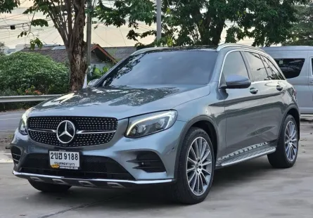 2017 Mercedes-Benz GLC250 2.1 d 4MATIC AMG Dynamic 4WD SUV รถบ้านแท้ ไมล์น้อย 