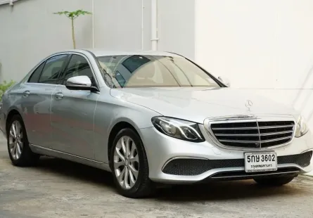 2017 Mercedes-Benz E220 2.0 d Exclusive รถเก๋ง 4 ประตู ไมล์แท้ มือเดียว 