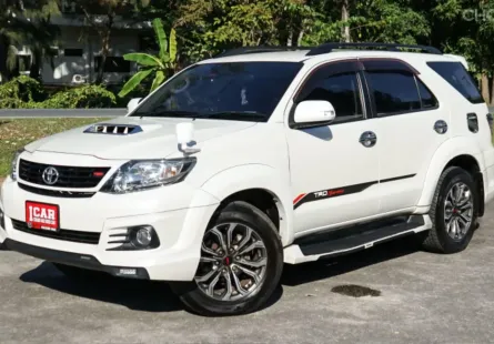 2014 Toyota Fortuner 3.0 TRD Sportivo รถตู้/MPV รถบ้านมือเดียว