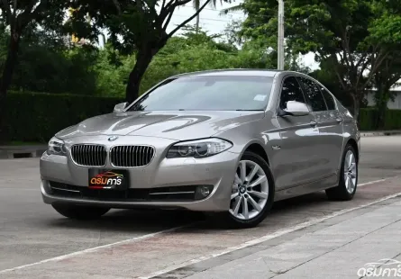 BMW 525d 3.0 F10 2011 รถมือเดียวออกศูนย์เจ้าของเดิมดูแลดีมาก ซื้อสดฟรีแวท