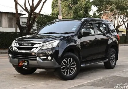 Isuzu MU-X 3.0 DVD 2016 รถครอบครัวใช้งานน้อย เจ้าของเดิมดูแลดี เครดิตฟรีดาวน์ได้