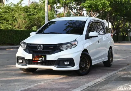 Honda Mobilio 1.5 RS 2018 รถครอบครัวใช้งานน้อยไมล์เพียง 5 หมื่นกว่าโล ตัวแต่งพิเศษจากศูนย์