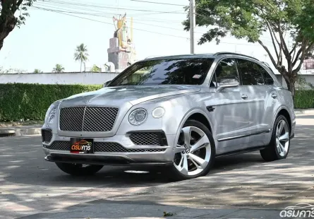 Bentley Bentayga 6.0 4WD รถออกศูนย์ AAS เจ้าของเดิมเป็นคนมีชื่อเสีงเช็คศูนย์ตลอด