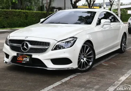 Benz CLS250 CDI AMG 2.1 W218 Coupe 2015 รถมือเดียวออกศูนย์ชุดแต่ง AMG รอบคัน ซื้อสดฟรีแวท