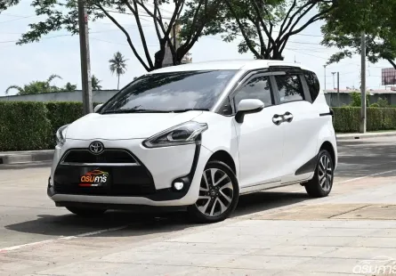 Toyota Sienta 1.5 V 2019 รถครอบครัวมือเดียว ตัวท๊อปสุดชุดแต่งรอบคัน ฟรีดาวน์ได้