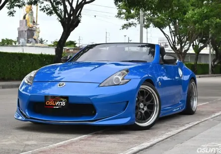 Nissan 370Z 3.7 Convertible 2012 ตัวเปิดประทุนหายากหลังคาแดง ชุดแต่งรอบคัน แม็ก SSR ขอบ 20 นิ้ว