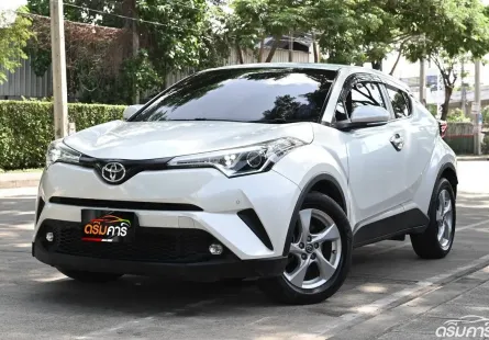 Toyota C-HR 1.8 Entry 2018 รถบ้านมือเดียวใช้งานน้อยไมล์เพียง 7 หมื่นกว่าโล ฟรีดาวน์ได้