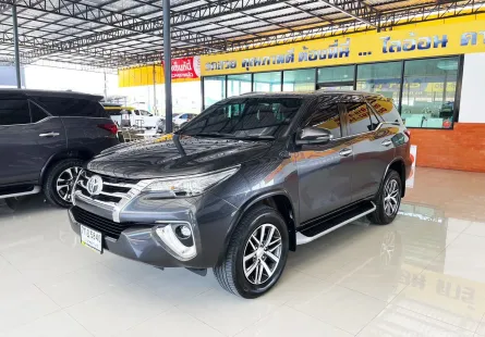 2018 Toyota Fortuner 2.8 V SUV รถสภาพดี ราคาถูก ฟรีดาวน์ ออกรถใช้เงิน 0 บาท