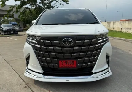 2024 Toyota ALPHARD 2.5 Z รถตู้/MPV รถสภาพดี มีประกัน ไมล์แท้ 