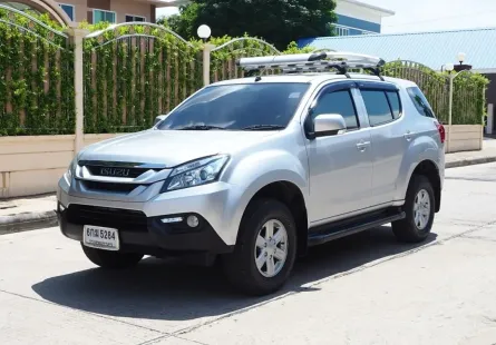 2017 Isuzu MU-X 1.9 SUV ขายรถบ้าน ไมล์แท้ ประวัติดี มีรับประกันหลังการขาย 