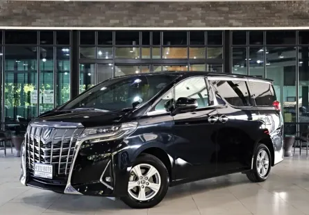 2021 Toyota ALPHARD 2.5 HYBRID รถตู้/MPV รถบ้านแท้ ไมล์น้อย มือเดียวป้ายแดง 