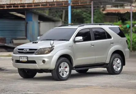 ซื้อขายรถมือสอง Toyata Fortuner 3.0V 4x4 โฟร์วิวท็อปสุดในรุ่น  ปี 2007